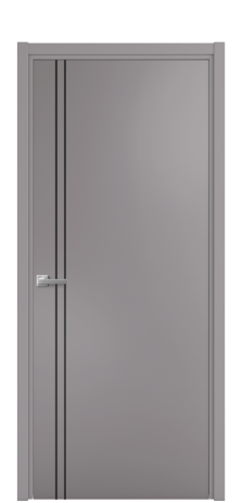 Дверь межкомнатная Slot 10-012 Цвет Ирис Покрытие Эмаль  Наличник L 50 Цена 38275