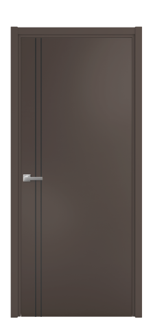 Дверь межкомнатная Slot 10-012 Цвет Коричневый Покрытие Эмаль  Наличник L 50 Цена 39408