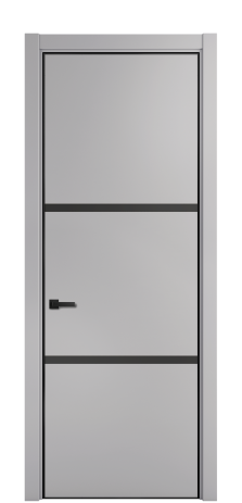 Дверь межкомнатная Слот 41-002 Цвет Мореный Дуб Покрытие ШПОН Дуб Наличник Скрытый короб золото Цена 55309