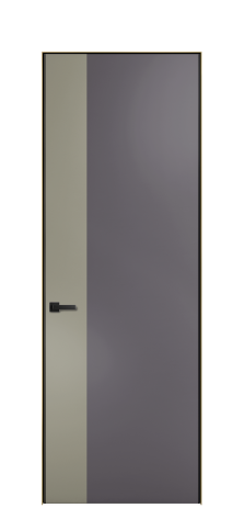Дверь межкомнатная Дуэт 19 Цвет Фиолетовый Покрытие ЭМАЛИ Эмаль Наличник Скрытый короб золото Цена 56877