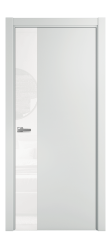Дверь межкомнатная Ветро 19 Цвет Облачный Покрытие Эмаль  Наличник L 75 Цена 49875