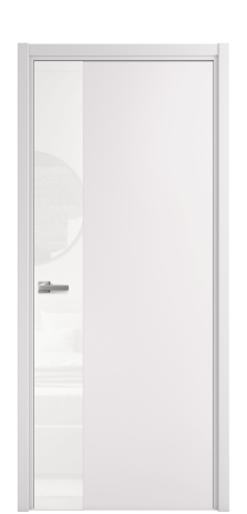 Дверь межкомнатная Vetro 19 Цвет Крем Покрытие Эмаль  Наличник L 50 Цена 49875