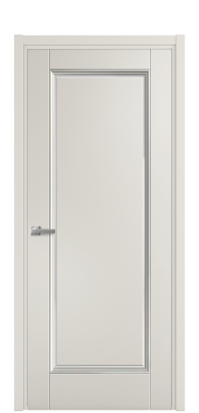 Дверь межкомнатная Сиена 1 Цвет Дымчатый Покрытие Эмаль  Наличник L 50 Цена 49498