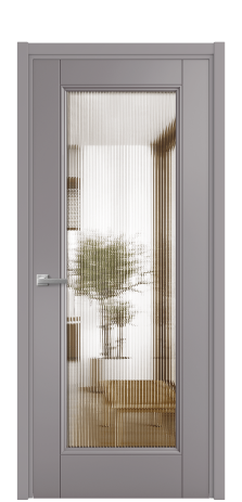 Дверь межкомнатная Савона Цвет Ирис Покрытие Эмаль  Наличник L 50 Цена 59975