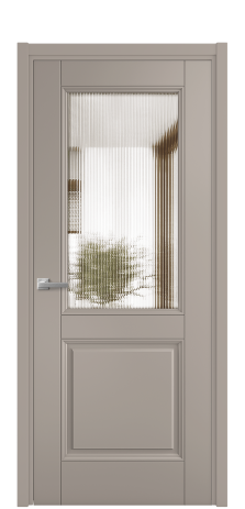 Дверь межкомнатная Савона 2 Цвет Какао Покрытие Эмаль  Наличник L 50 Цена 59975