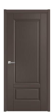 Дверь межкомнатная Savona 2B Цвет Коричневый Покрытие Эмаль  Наличник L 50 Цена 51168