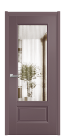 Дверь межкомнатная Савона 2B Цвет Лиловый Покрытие Эмаль  Наличник L 50 Цена 61668