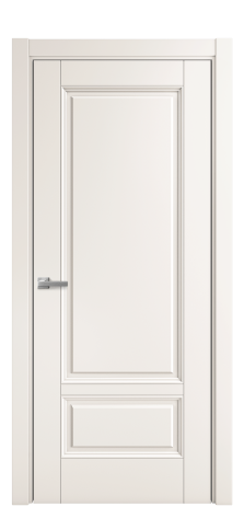 Дверь межкомнатная Сиена 2B Цвет Молочный Покрытие Эмаль  Наличник L 75 Цена 49498
