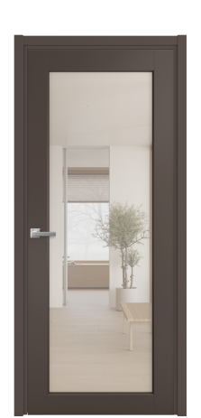 Дверь межкомнатная Strada 11 Цвет Коричневый Покрытие Эмаль  Наличник L 50 Цена 45340