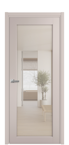 Дверь межкомнатная Strada 11 Цвет Пудра Покрытие Эмаль  Наличник L 50 Цена 43925