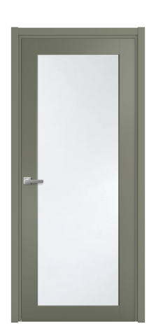 Дверь межкомнатная Страда 11 Цвет Зеленый Покрытие Эмаль  Наличник L 50 Цена 46340