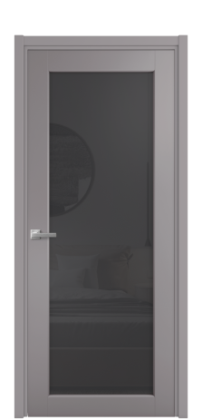 Дверь межкомнатная Страда 11 Цвет Ирис Покрытие Эмаль  Наличник L 50 Цена 44425