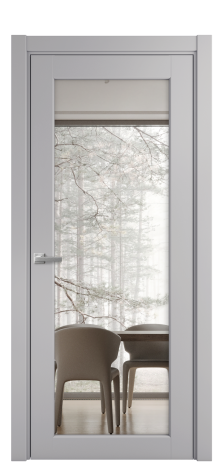 Дверь межкомнатная Страда 11 Цвет Галечный Покрытие Эмаль  Наличник L 75 Цена 47640