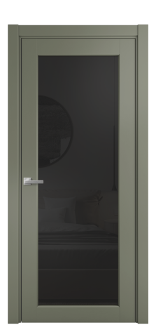 Дверь межкомнатная Страда 11 Цвет Зеленый Покрытие Эмаль  Наличник L 75 Цена 45340