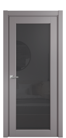 Дверь межкомнатная Страда 11 Цвет Ирис Покрытие Эмаль  Наличник L 75 Цена 44425