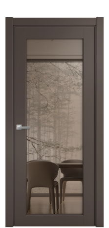 Дверь межкомнатная Страда 11 Цвет Коричневый Покрытие Эмаль  Наличник L 75 Цена 50340