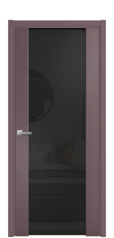 Дверь межкомнатная Варио 11 Цвет Лиловый Покрытие Эмаль  Наличник L 50 Цена 51430