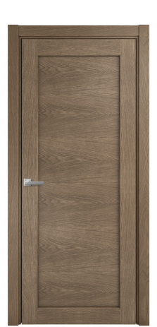 Дверь межкомнатная Strada 01 Цвет Дуб Мускат Покрытие Шпон натуральный  Наличник L 75 Цена 45050
