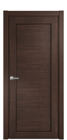 Дверь межкомнатная Страда 01 Цвет Каштановый Орех Покрытие Шпон натуральный  Наличник L 75 Цена 49600