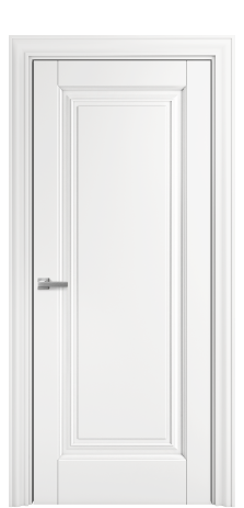 Дверь межкомнатная Elegance 1 Цвет Белый Покрытие Эмаль  Наличник Etna 85 Цена 48548