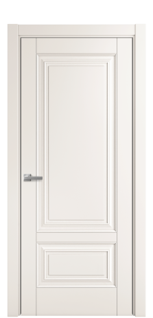 Дверь межкомнатная Элеганс 2B Цвет Молочный Покрытие Эмаль  Наличник L 75 Цена 48475