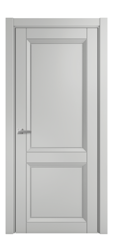 Дверь межкомнатная Беллуно 2 Цвет Телегрей Покрытие Эмаль  Наличник L 75 Цена 55475