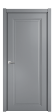 Дверь межкомнатная Stripe 1 Цвет Гриджио Покрытие Эмаль  Наличник L 75 Цена 44868