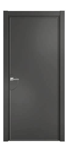 Дверь межкомнатная Line 2 Цвет Антрацит Покрытие Эмаль  Наличник L 75 Цена 51168