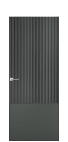 Дверь межкомнатная Breeze 3 Цвет Пихтовый Покрытие Эмаль  Наличник Скрытый короб хром Цена 60593