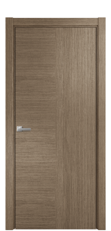 Дверь межкомнатная Unit 09 Цвет Дуб Кофе Покрытие Шпон масло  Наличник L 75 Цена 56675