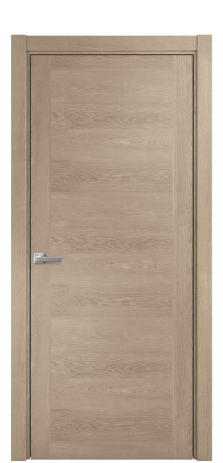 Дверь межкомнатная Юнит 10 Цвет Дуб Песочный Покрытие Шпон натуральный  Наличник L 75 Цена 58050