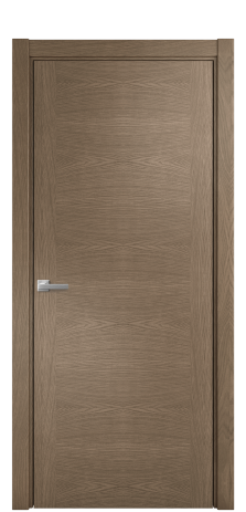 Дверь межкомнатная Юнит 10 Цвет Дуб Мускат Покрытие Шпон натуральный  Наличник L 75 Цена 58050