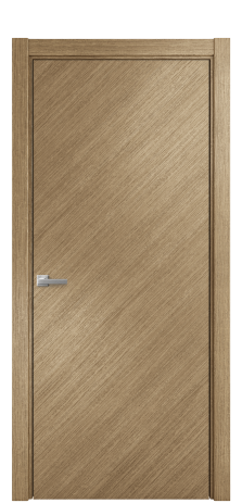 Дверь межкомнатная Порте 39-00 в шпоне Цвет Дуб Янтарь Покрытие Шпон масло диагональ Наличник L 75 Цена 54325