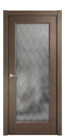 Дверь межкомнатная Неоклассик 1 Цвет Дуб Марракеш Покрытие Шпон натуральный  Наличник L 75 Цена 50305