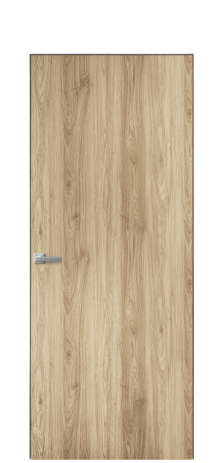 Дверь межкомнатная Секрет в ПВХ Цвет Орех светлый Покрытие ПВХ ПОД ДЕРЕВО Наличник Скрытый короб хром Цена 33900